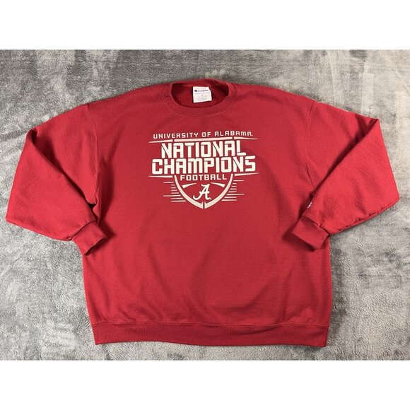 Champion Other - Champion University Of Alabama Sweatshirt Mens XXL National Football Champions